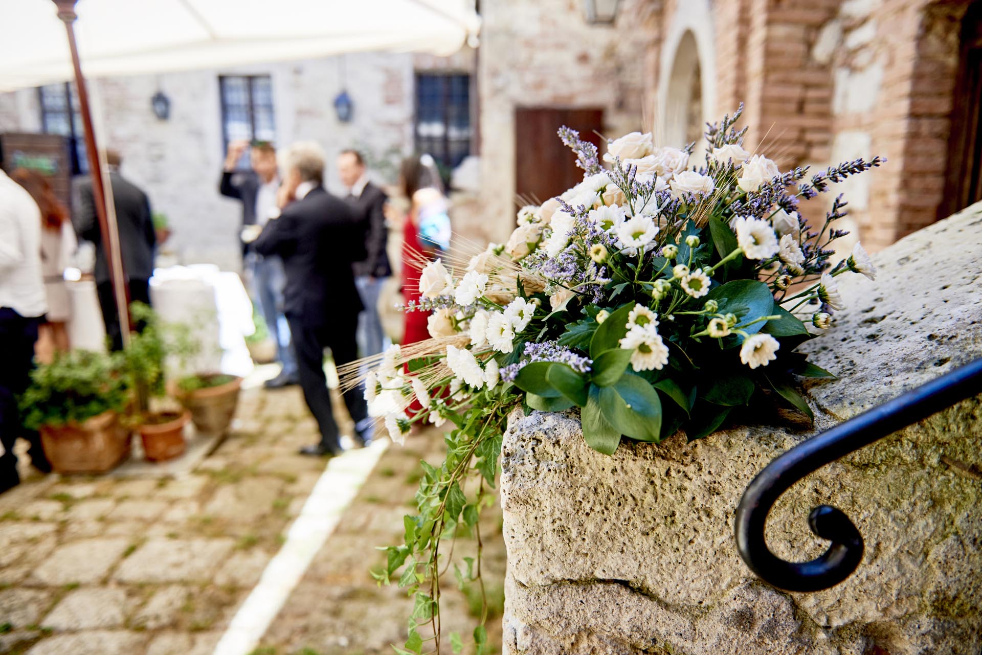Restaurant for weddings and events in Sarteano, Val D'Orcia
