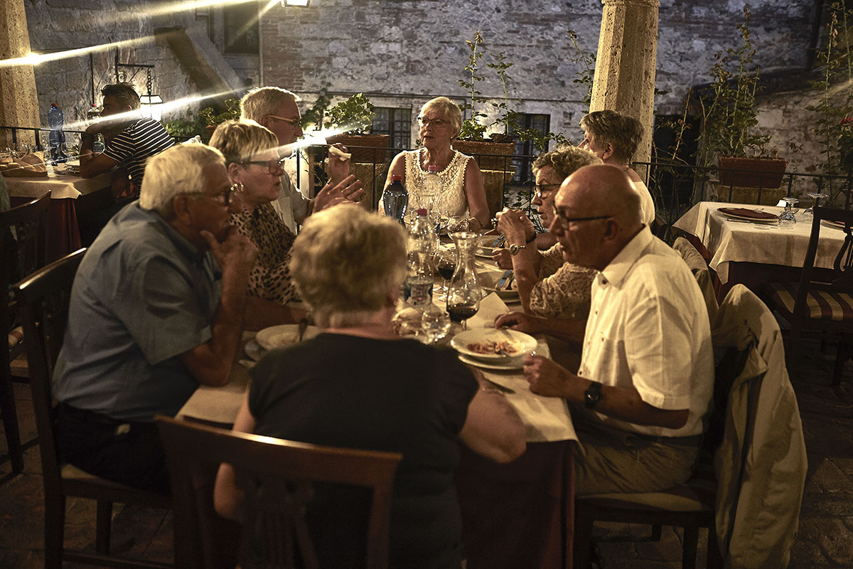 Gruppi e tour operator - Ristorante tipico toscano a Sarteano - Terrazza del Chiostro 2